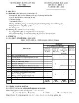 Đề cương cuối kỳ 2 Toán 10 năm 2025 – 2026 trường THPT Hoàng Văn Thụ – Hà Nội